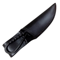 Couteau utilitaire médiéval en acier au carbone forgé à la main, couteau viking pour femme, livré avec une fourreau en cuir de vache