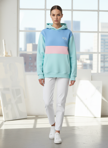 Sudadera con Capucha de Forro Polar Personalizada de 350 GSM, Corte Ajustado, con Bolsillos, Estilo Deportivo - Product Image 2