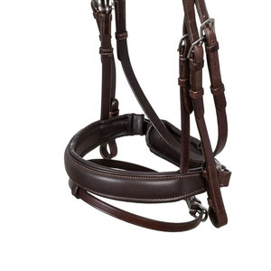 Brida para Caballo Ajustable de Cuero de Primera Calidad con Hebilla de Acero Inoxidable, Brida para Caballo Duradera y Personalizable - Product Image 3
