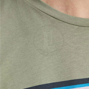 เสื้อยืดผู้ชายทรงปกติ คุณภาพสูง ผ้าฝ้าย 100% สีสันปรับแต่งได้ ระบายอากาศดี ดีไซน์ลำลอง ราคาสุดคุ้ม - Product Image 5