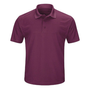 Camisa de Hombre de Manga Corta, Tejido Transpirable, Diseño con Botones, Impresión de Logotipo Personalizado, Patrón Sólido, Logotipo Bordado en la Parte Delantera - Product Image 1