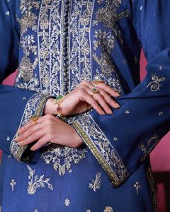 Salwar Kameez pour femmes WS, design élégant, viscose de qualité supérieure, séchage rapide, évacuation de l'humidité, sans plis, protection solaire pour les fêtes - Product Image 1