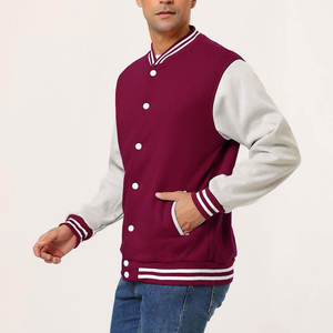 Chaqueta Varsity de Moda con Logotipo Personalizado, Diseño Único, Súper Calidad, Estilo Urbano para Hombre, Temporada de Otoño - Product Image 3