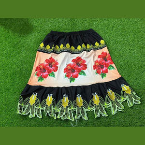 Embroidery Women's Traditional Style Polyester Summer Wear Casual Micronesian Polynesian Skirts High Quality <b>Top</b> Selling - Product Image 1