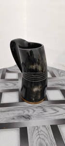 Juego de Jarra Vikinga de Cuerno Orgánico Ecológico Hecho a Mano de Primera Calidad, Pulido y Duradero, SMARK EXPORTS, para Celebraciones y Decoración del Hogar - Product Image 6