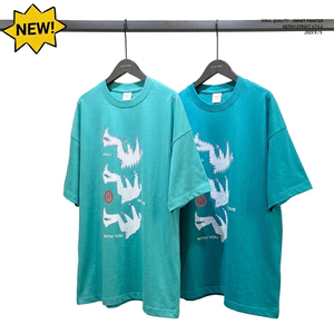 เสื้อยืดผ้าคอตตอนสำหรับผู้ชายเสื้อยืดแบบเรียบ100% เสื้อเจอร์ซีย์ปรับแต่งได้สำหรับผู้ชายได้รับความนิยมสูงสุด - Product Image 5