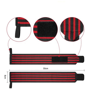 Muñequeras para Levantamiento de Pesas con Soporte para Pulgar, Correas de Gimnasio, Brazaletes Deportivos, Bandas para Manos - Product Image 6