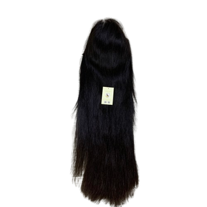 Perruques en dentelle HD brutes, pré-épilées, nœuds fins, cheveux humains vietnamiens, lisses naturels, perruques en dentelle frontale - Product Image 1