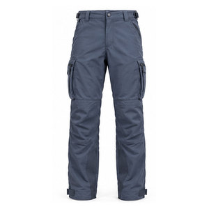 Pantalón de Trabajo Americano de Corte Recto y Ajuste Relajado, Tejido de Lona Resistente, Transpirable y Ecológico, Cintura Segura, Almacenamiento Funcional - Product Image 1