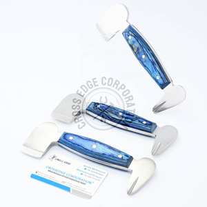 Amortiguador de pezuña personalizado al por mayor para herraduras, amortiguador de pezuña de metal liso de color plateado, acero inoxidable para levantar clavos - Product Image 1