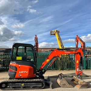 Kubota U27-4 Zero Tail Swing Mini Excavator EPA Crawler Bagger Attachments Home Use Factory Direct Supply Core Motor Component - Product Image 2