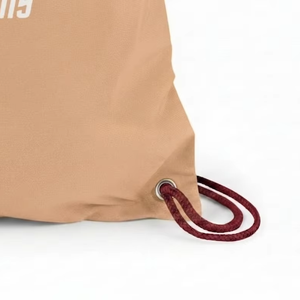 Custom Printed Waterproof Drawstring Bag Durable Polyester Gym Sports <b>Backpack</b> Reusable Lightweight for Adult - Product Image 2