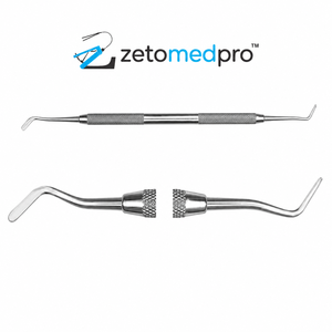 Instrument de placement composite dentaire Premium PFI/Tufts en acier inoxydable, instrument de restauration OEM Zetomed Pro - Product Image 1