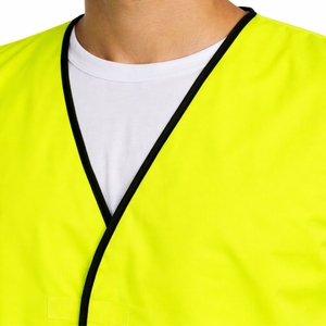 เสื้อกั๊กนิรภัยแบบเรียบง่ายสำหรับผู้ชาย มองเห็นได้ชัดเจน น้ำหนักเบา ทนทาน สวมใส่สบาย มืออาชีพ เชื่อถือได้ เสื้อกั๊กเรียบง่ายสำหรับผู้ชาย - Product Image 4