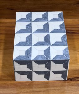 Estuche de Almacenamiento de MDF con Incrustaciones de Hueso Hecho a Mano de Primera Calidad, Organizador Decorativo de Joyas para el Hogar, Boutique, Hotel y Exhibición en Tiendas - Product Image 4