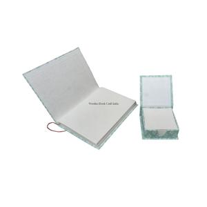 Custom Made Handcrafted Diary Notepad with Digital Printed Fabric Cover 100 Sheets Premium <b>Paper</b> Pages diary Gift for women - Product Image 5