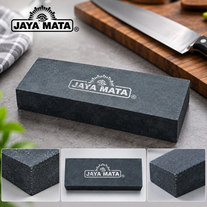 JAYA MATA JM212 # Pierre à aiguiser manuelle en carbure de silicium grain 700 pour couteaux de cuisine et hachettes Melaka - Product Image 2