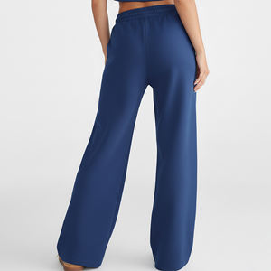 Pantalon de survêtement pour femme, style décontracté hiver, coupe oversize, hip-hop, logo imprimé DTF personnalisé, haute qualité, vente en gros - Product Image 6