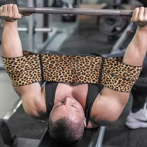 Soporte de Codo para Levantamiento de Pesas con Sublimación para Entrenador de Gimnasio, Soporte de Pecho para Press de Banca, Sling Shot para Fitness - Product Image 1