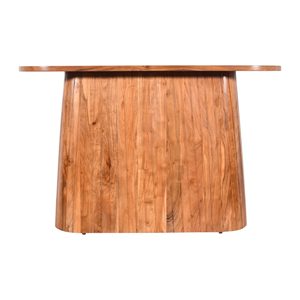 Table console en bois d'acacia massif, durable et de haute qualité, pour salon, entrée et couloir, avec structure robuste - Product Image 3