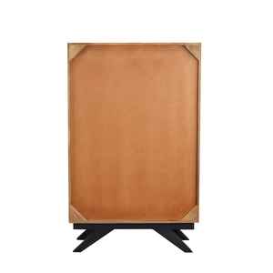 Buffet moderne industriel modulaire écologique et durable en bois de manguier et armoire à parfums rustique en bois massif - Product Image 5