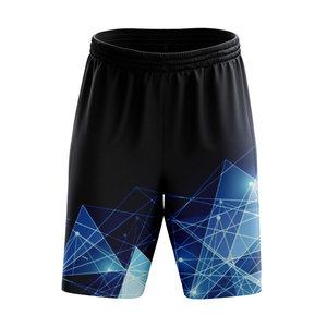 กางเกงว่ายน้ำชายแบบซับลิเมชั่นเต็มตัว กางเกงชายหาด กางเกงวิ่ง กางเกงกีฬาขาสั้น กางเกงเซิร์ฟบอร์ดสีพื้นเรียบ - Product Image 5