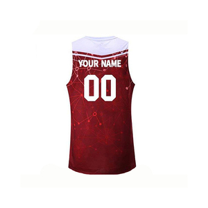 Maillot de basketball pas cher imprimé par transfert thermique 100 % polyester respirant, short d'équipe, fournisseur en gros personnalisé - Product Image 2