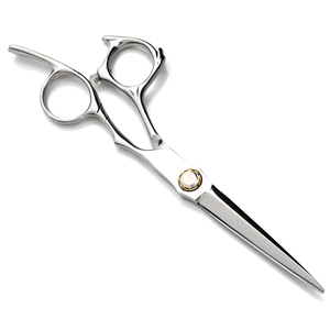 Ciseaux de coiffure professionnels en acier inoxydable, lame tranchante, manche long, pour droitiers, ciseaux de coupe de cheveux pour salon de beauté - Product Image 4