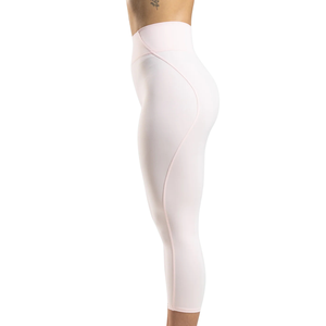 Leggings Capri Taille Haute Neutres pour Femmes, Compression, Gym, Fitness, Yoga, Entraînement, Extensibles, Athlétiques, Vêtements de Sport Respirants - Product Image 3