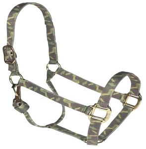 Top des tendances sur mesure Camo imprimé licou d'équitation en nylon durable avec boucle en laiton et matériau PP à un coût économique - Product Image 1