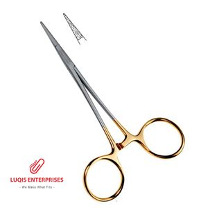 Tebbetts Ultra Delicate Needle Holder <b>Tungsten</b> Carbide Diamond Surface Jaw Surgical Instrument - Product Image 4
