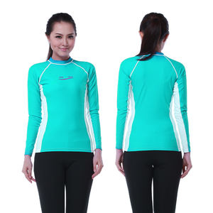 Maillot de bain à manches longues pour femmes, protection UV, pour la natation, le surf et l'entraînement - Product Image 6