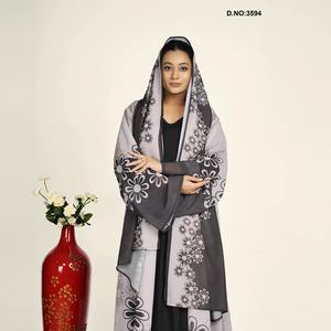 Chaqueta Abaya de Chifón Suave de Lujo de la Mejor Calidad, Diseño Moderno y Elegante, Cómoda, Ligera, para Uso Diario, Disponible para la Venta - Product Image 1