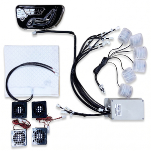 Dispositif de commande de siège de luxe à 18 réglages pour sièges de classe affaires, avec réglage, massage, vibration, refroidissement et chauffage. | Marché automobile AM - Product Image 5