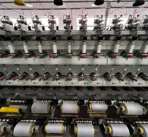 Kingkangda เครื่องบิดเส้นใยคอตตอนแบบฟิดเครื่องผลิตเส้นด้ายแบบมีมอเตอร์ขับเคลื่อน80แกนหมุน - Product Image 1