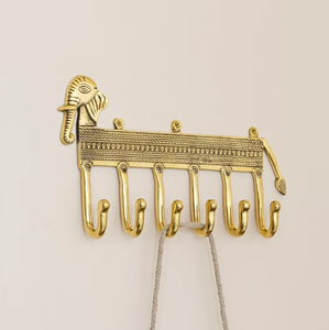 Gancho de latón para colgar, accesorios de baño, perchas para ropa, rieles, gancho de pared con forma de elefante, el mejor precio - Product Image 1