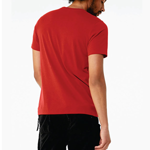 T-shirts personnalisés pour hommes et femmes, coton de haute qualité, manches courtes, col rond, couleur unie, vêtements pour couples - Product Image 6