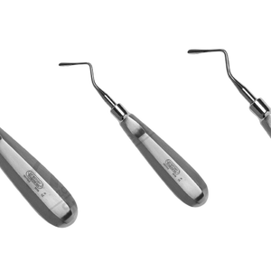 Premier Dental 303 B Elevador Apical de Punta Ciega, Instrumento Manual con Mango de Acero Inoxidable, Certificado CE Clase I, 03 Piezas de Instrumentos - Product Image 1