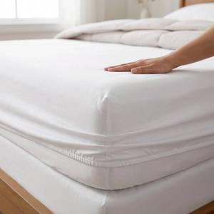 Juego de Ropa de Cama 100% Algodón, 133x72, Densidad de Tela, Funda de Edredón Blanca, Sábana, Juego de Fundas de Almohada, Fabricante OEM - Product Image 2