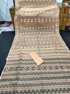 Exclusivo precio barato Deshi Dhakai Jamdani Sharee calidad de exportación para mujeres JAMDANI tela azul rojo verde dorado de Bangladesh - Product Image 3