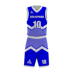 Ensemble de maillots de basket athlétiques en maille légère, uniforme de sport, fabrication OEM, logo personnalisé, marque privée, vêtements en gros - Product Image 2