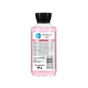 French <strong>Riviera</strong> 2-in-1 Travel Size Shampoo Body Wash Gift Set Moisturizing Oil-Control Sulfate-Free Chemical Gel Pink Bottle - Product Image 5