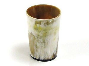 Verre à boire classique en corne de buffle, fait main et durable, idéal pour les cadeaux d'affaires - Product Image 2