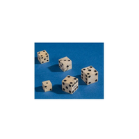 Dés de jeu artisanaux écologiques en os de buffle et de chameau naturel, style élégant, 10 mm, couleur naturelle, accessoires de jeu de table, vente en gros