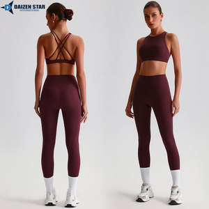 Scrunch Butt Yoga Set Women Seamless Workout Set High Waist Gym Leggings Sports Bra - Product Image 4