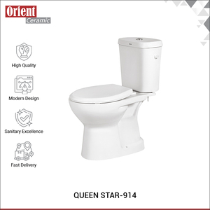 ตัวแทนจำหน่ายที่เชื่อถือได้ จำหน่ายสุขภัณฑ์เซรามิกสีขาวคุณภาพดีเยี่ยม โถสุขภัณฑ์แบบสองชิ้น ทนทาน จากผู้ผลิตในอินเดีย - Product Image 2