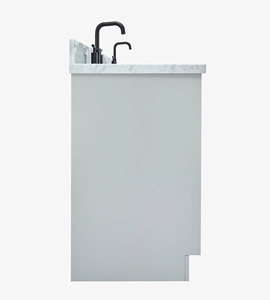 Mueble de Baño Keziah de 73 Pulgadas con Doble Lavabo, Solo Mueble, 4 Opciones de Acabado, Venta al Por Mayor, Fábrica en Vietnam - Product Image 3