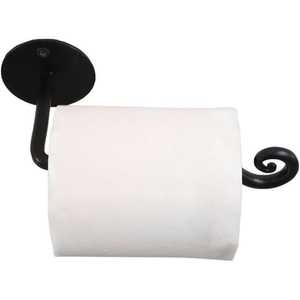 Portarrollos de papel higiénico industrial de metal, soporte de pared con diseño de espiral para baño, decorativo - Product Image 3