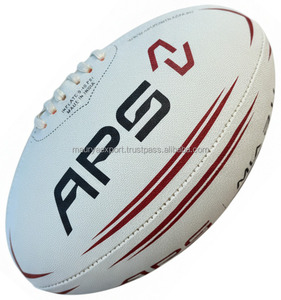 Logo personnalisé Règles australiennes Football taille 5 PVC et caoutchouc Ballon d'entraînement AFL promotionnel pour les matchs - Product Image 1