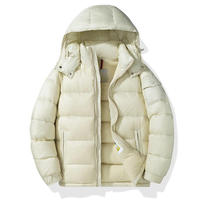 Blouson matelassé en toile enduite noire pour homme, écologique, réversible, coupe-vent, respirant, fermeture éclair, couleur unie, idéal pour l'hiver